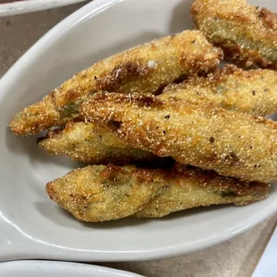 Fried okra
