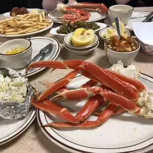 Steamed Crab Legs