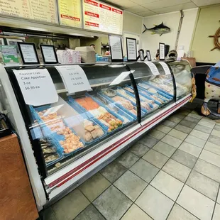 a display of fish