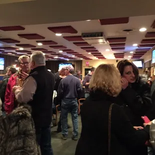 New Year's Eve is packed