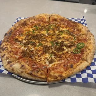 Texas Heat Pizza