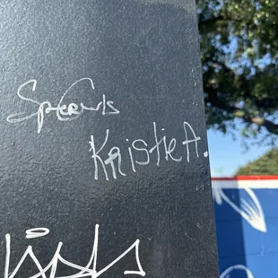 Sign the pole today during their grand opening