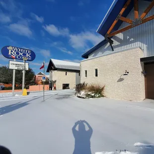 White Rock Coffee and the Brew Lab in the snow 2021