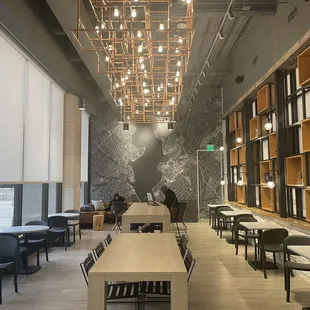 Stunning interior! Plenty of seating