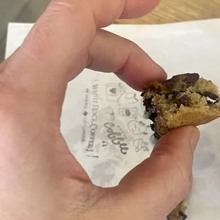 Oreo in a chocolate chip cookie? Ok!