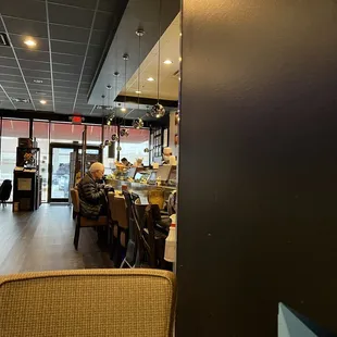 a view of the coffee shop