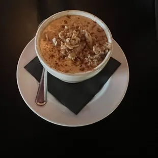 CREAM OF CRAB SOUP CUP