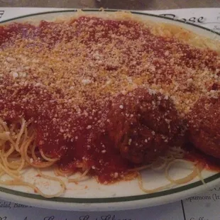 Angel hair pasta - house speciality - delicious!