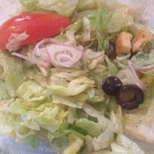 Salad - house dressing