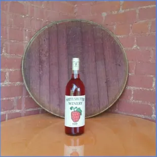 a bottle of wine