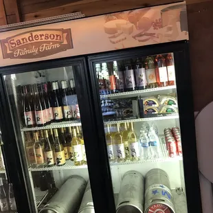 Forgot your crackers and cheese? They have it here!