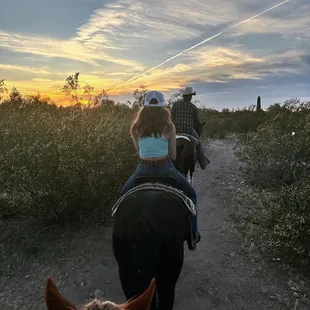 Sunset ride - hour and a half