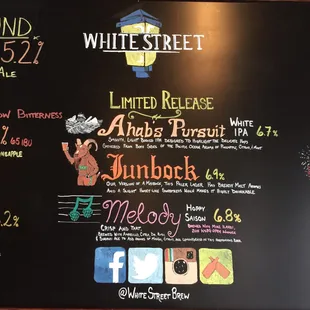 Limited release menu for July