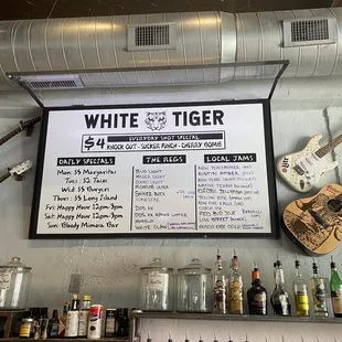 Daily specials