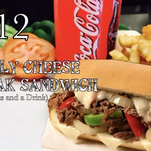 This will melt your mind!!. Philly cheese steak sandwich