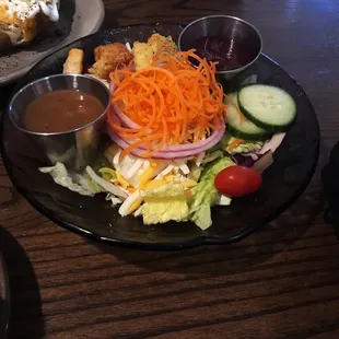 Salad with vinaigrette