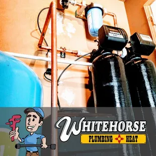 Dual Water softener system
