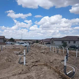 New construction, Rough-in Plumbing (Underground Plumbing)