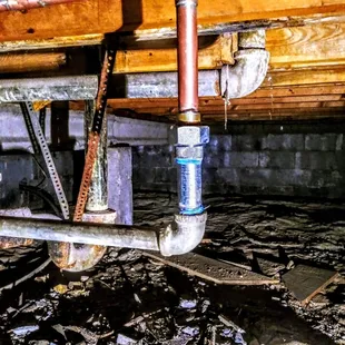 This Picture dielectric union used for dissimilar metals.