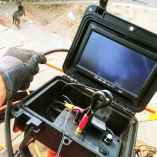 Sewer line inspection, sometimes if it's a common plumbing problem we offer a sewer inspection.