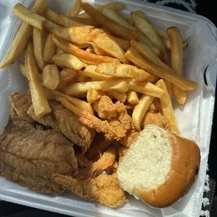 Red snapper medium shrimp