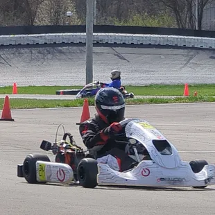 Showing how the track layout allows for drivers to show off their skills.