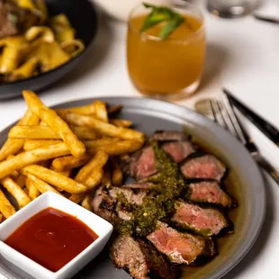 steak, food