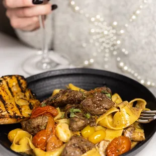 steak, food