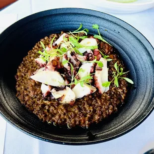 Excellent grilled octopus