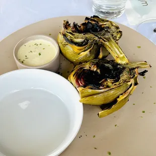grilled artichoke VG GF