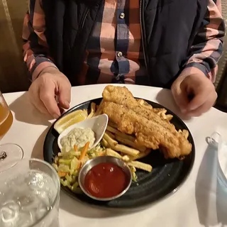 tempura fish and chips DF