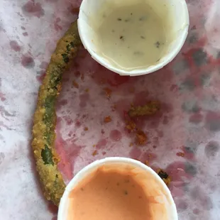 Green beans - ate too many before we managed a picture. Delicious!