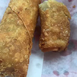 Egg rolls were good