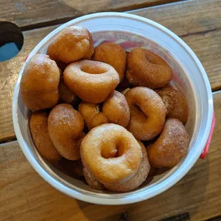 Lil&apos; Orbits bucket (3 dozen) of donuts for $14.