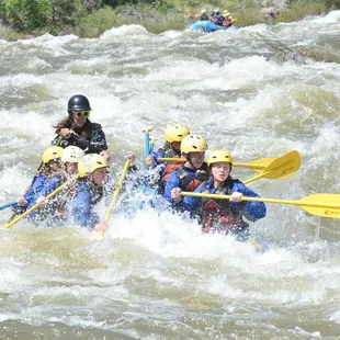 White water rafting!