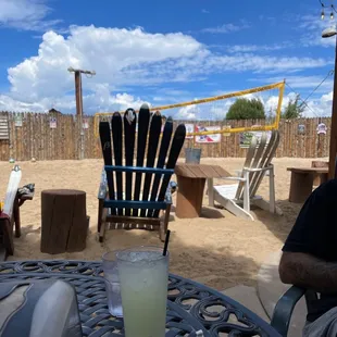 Relaxing after ziplining