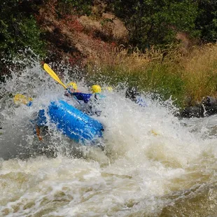 Working hard on the Upper Klamath River!