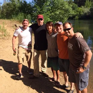 The guys with our guide, Mikey.