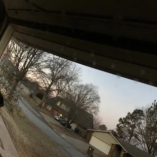 Hard to see spots on glass