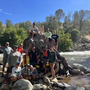 Our crew on the Kern River