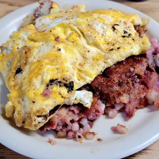 Corned Beef Hash &amp; Eggs