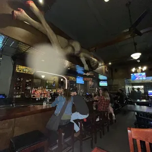 a man flying through the air
