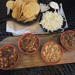 Chili sampler.