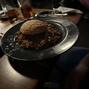 Chili burger