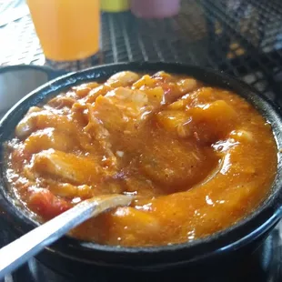 White chicken chili