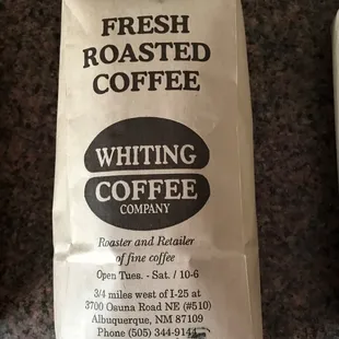 Peruvian whole bean (1lb)