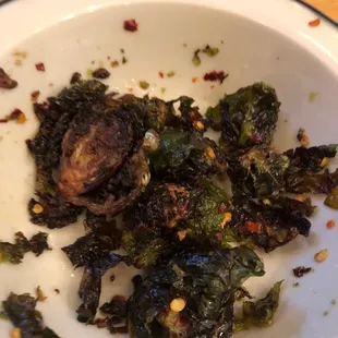 Brussel Sprouts (mostly eaten)