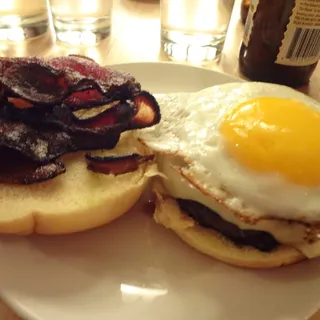 Bacon, Egg, and Cheese Burger