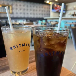 Coke and  lemonade/ Tea