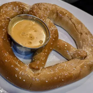 Giant pretzel